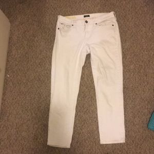 White J crew jeans